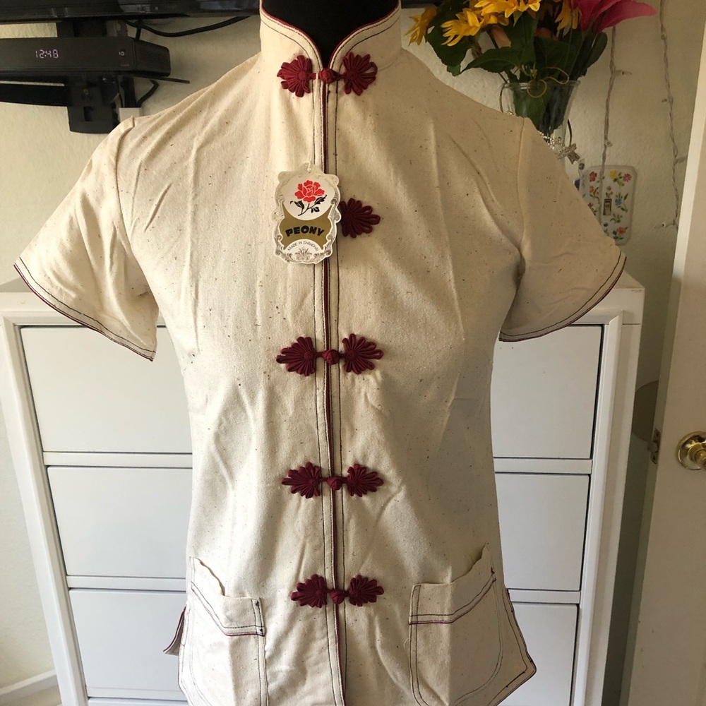 Peony Brand 100% Silk Top